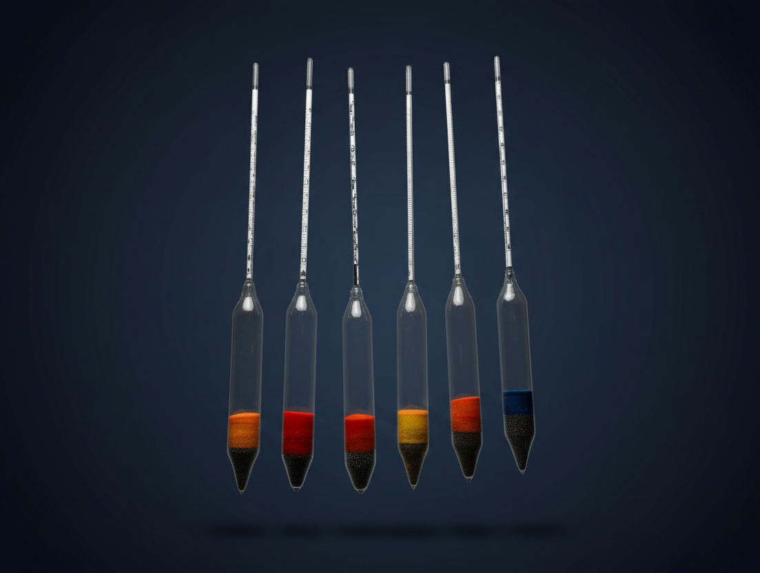 Hyrdometers, Brix w/o therm