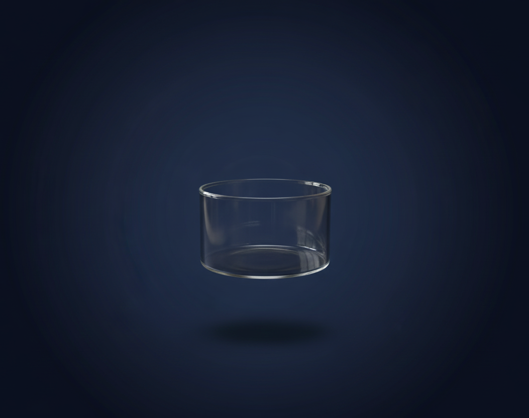 Dishes Crystallizing